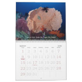 水中旅行2013の海洋生物のカレンダー カレンダー (3月 2026)