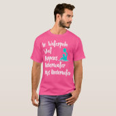 水中最高のおもしろい水ポロの贈り物が起こること Tシャツ (正面フル)