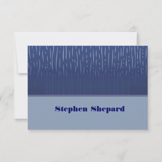 水中森林感謝のメモ サンキューカード (正面)