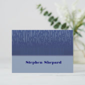 水中森林感謝のメモ サンキューカード (スタンド正面)