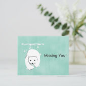 水中極熊 ポストカード (スタンド正面)