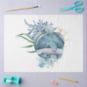 水中水彩シリーズデザイン10 薄葉紙 (クラフト)