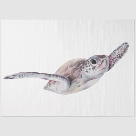 水中水彩シリーズデザイン13 薄葉紙 (正面)