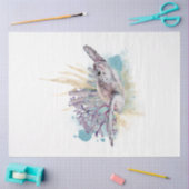 水中水彩シリーズデザイン5 薄葉紙 (クラフト)