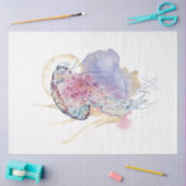 水中水彩系デザイン1 薄葉紙 (クラフト)