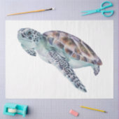 水中水色シリーズデザイン21 薄葉紙 (クラフト)