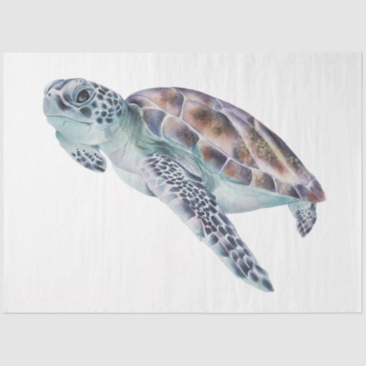 水中水色シリーズデザイン21 薄葉紙 (正面)