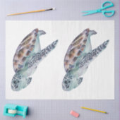 水中水色シリーズデザイン22 薄葉紙 (クラフト)