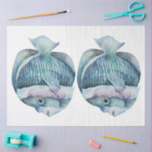 水中水色シリーズデザイン28 薄葉紙 (クラフト)