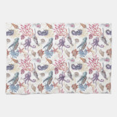 水中水色合成シリーズデザイン1 キッチンタオル (横)