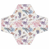 水中水色合成シリーズデザイン1 サッカーボール (フラット)