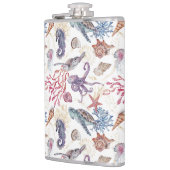 水中水色合成シリーズデザイン1 フラスク (左)