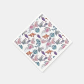 水中水色合成シリーズデザイン2 スタンダードカクテルナプキン (角)