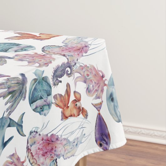 水中水色合成シリーズデザイン2 テーブルクロス (インサイチュ)