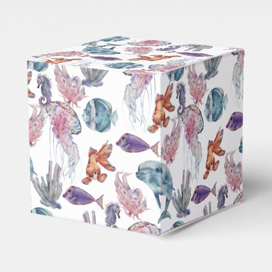 水中水色合成シリーズデザイン2 フェイバーボックス (正面サイド)