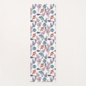 水中水色合成シリーズデザイン2 ヨガマット (正面)