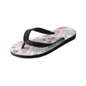 水中水色合成シリーズデザイン3 キッズビーチサンダル (アングル)