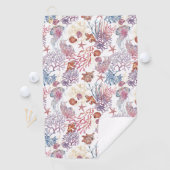 水中水色合成シリーズデザイン3 ゴルフタオル (インサイチュ)