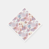 水中水色合成シリーズデザイン3 スタンダードカクテルナプキン (角)