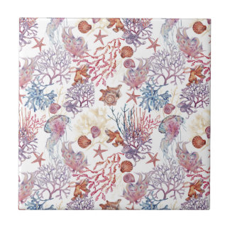 水中水色合成シリーズデザイン3 タイル