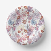 水中水色合成シリーズデザイン3 ペーパーボウル (正面)