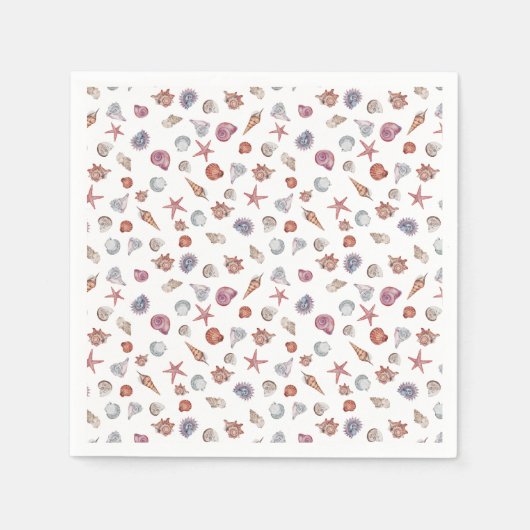 水中水色合成シリーズデザイン4 スタンダードカクテルナプキン (正面)