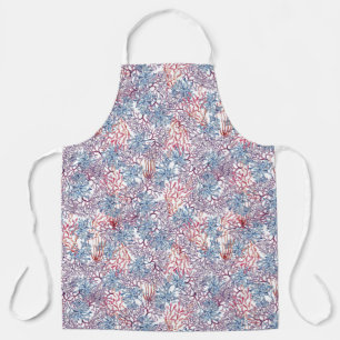 水中水色合成シリーズデザイン5 エプロン