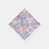 水中水色合成シリーズデザイン5 スタンダードカクテルナプキン (角)