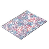 水中水色合成シリーズデザイン5 ノートブック (左側)