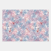 水中水色合成シリーズデザイン5 ラッピングペーパーシート (正面3)