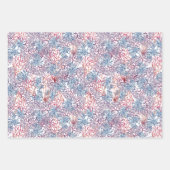 水中水色合成シリーズデザイン5 ラッピングペーパーシート (正面2)