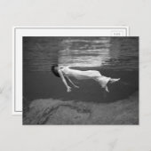 水中浮動, 1947 ポストカード (正面/裏面)