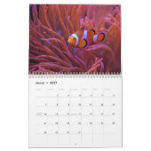 水中海の写真撮影 カレンダー (3月 2027)