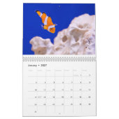 水中海の写真撮影 カレンダー (1月 2027)