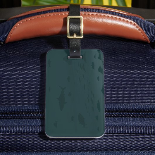 水中海シーン ラゲッジタグ (正面インサイチュ2)