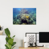 水中海洋生物撮影ポスタープリント ポスター (ホームオフィス)