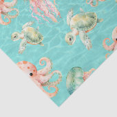 水中海洋生物 薄葉紙 (詳細)