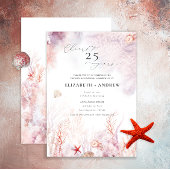 水中海藻 | 貝殻アニバーサリー 招待状