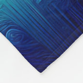 「水中溶岩灯ファンタジー」 フリースブランケット (角)