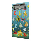 水中漫画の魚 ミニクリップボード (アングル2)