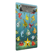 水中漫画の魚 ミニクリップボード (アングル)