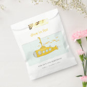 水中潜航機黄色い誕生日 フェイバーバッグ (封をした状態)