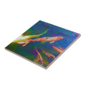 水中熱帯魚の芸術 タイル (側面)