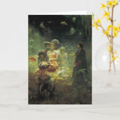 水中王国のサドコ カード (黄色い花)