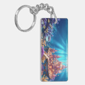 水中王国の城 キーホルダー (正面左)