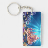 水中王国の城 キーホルダー (正面)