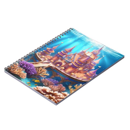 水中王国の城 ノートブック (左側)