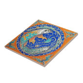 水中生伝統的活陶磁器第3条 タイル (側面)