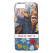 水中生命パターン|あなたの写真及び文字 Case-Mate iPhoneケース (裏面)