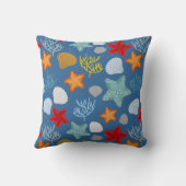 水中生命パターン クッション (裏面)